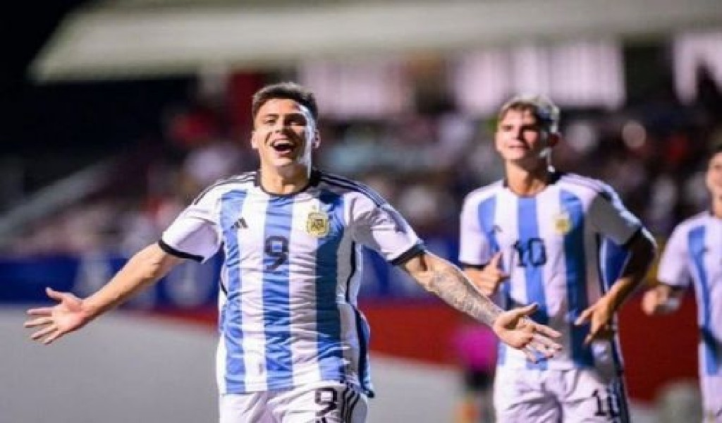 El Sub -20 campeón con una goleada a Uruguay