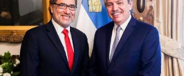 Tras el viaje a Rusia y China, Alberto Fernández se reunió con el embajador de la Argentina en EEUU