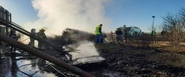 Se estrelló el avión sanitario en Río Grande