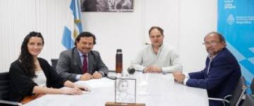 Sáenz se reunió con el secretario de Hábitat de Nación para avanzar con obras para Salta