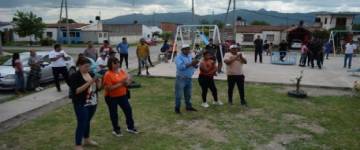 En Finca Valdivia, fue inaugurada la plazoleta 