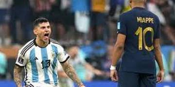 Cuti Romero y el motivo por el que le gritó un gol en la cara a Mbappé en el Mundial
