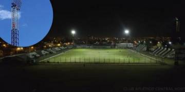 Bronca de socios e hinchas de Central Norte por el préstamo de sus luces LED