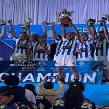 Argentina levantó la 1ra. Copa Mundial de cestoball