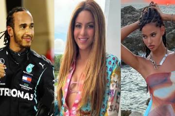 Quién es Juliana Nalú, la supermodelo que es la tercera en discordia entre Shakira y Lewis Hamilton