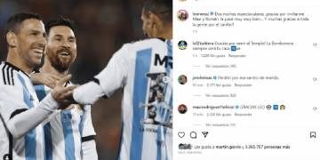 El posteo de Leo Messi por las despedidas de Riquelme y Maxi Rodríguez