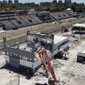 Inician las obras en el Autódromo Gálvez