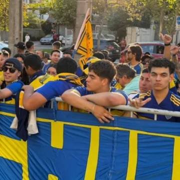 Hinchas de Boca, asaltados en Chile