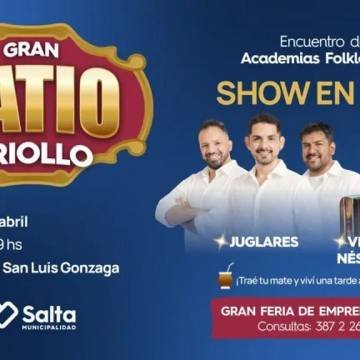 Llega el “Gran Patio Criollo”