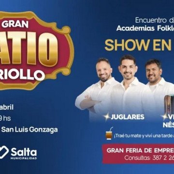 Llega el “Gran Patio Criollo”